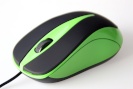 Media-Tech hiir Wired Optical Mouse 800dpi must & roheline MT1091G