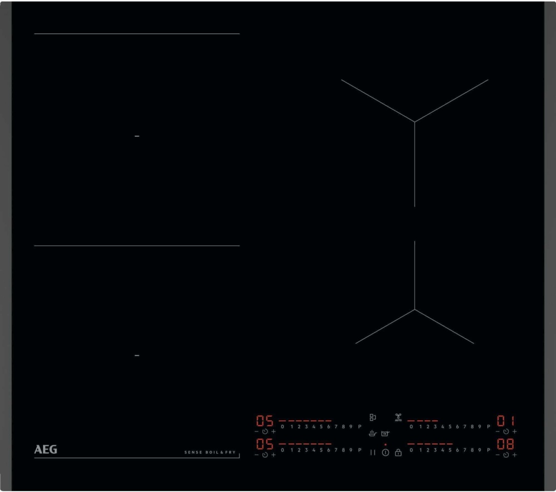AEG induktsioonpliidiplaat TI64IB30FB Induction Hob, must
