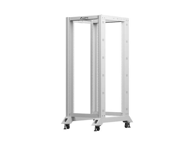 Lanberg Open rack stand 19 inches 18U 600x800 hall