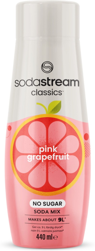 Sodastream kontsentraat Pink Grapefruit Soft Drink Concentrate, 440ml
