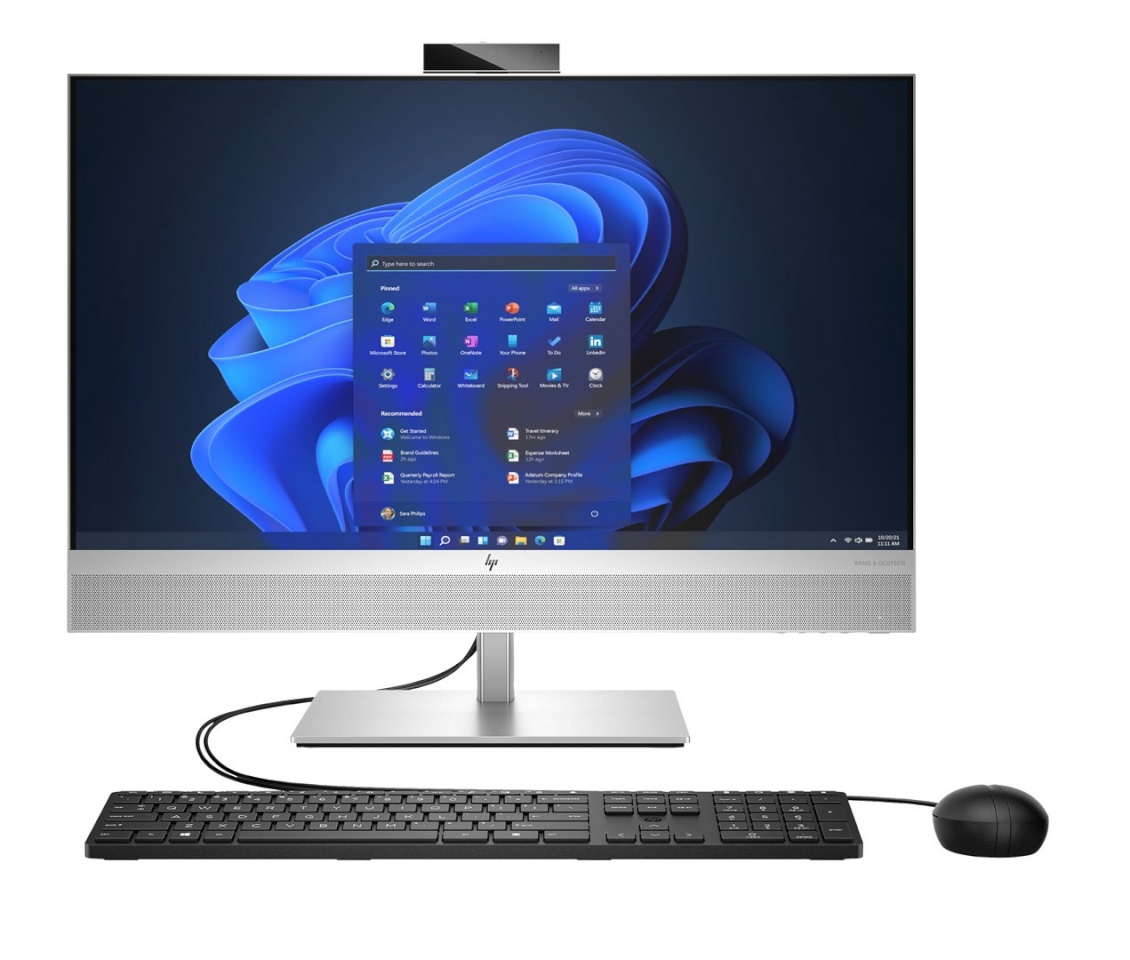 HP lauaarvuti EliteOne 870 G9 AiO i7-14700 27.0"FullHD IPS 250nits AG 16GB SSD512 UHD 770 5.0 Mpix W11Pro 3Y OnSite