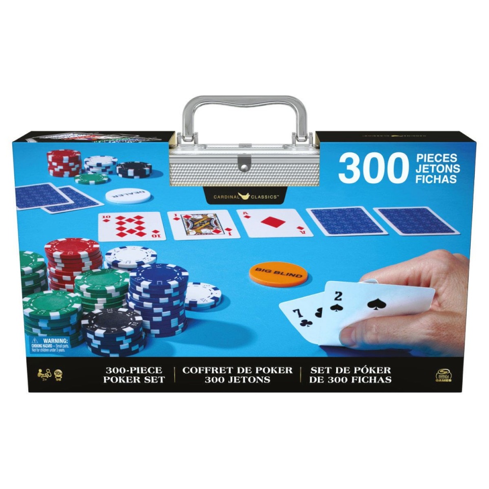 Spinmaster Games SPINMASTER GAMES lauamäng Poker, 6065367