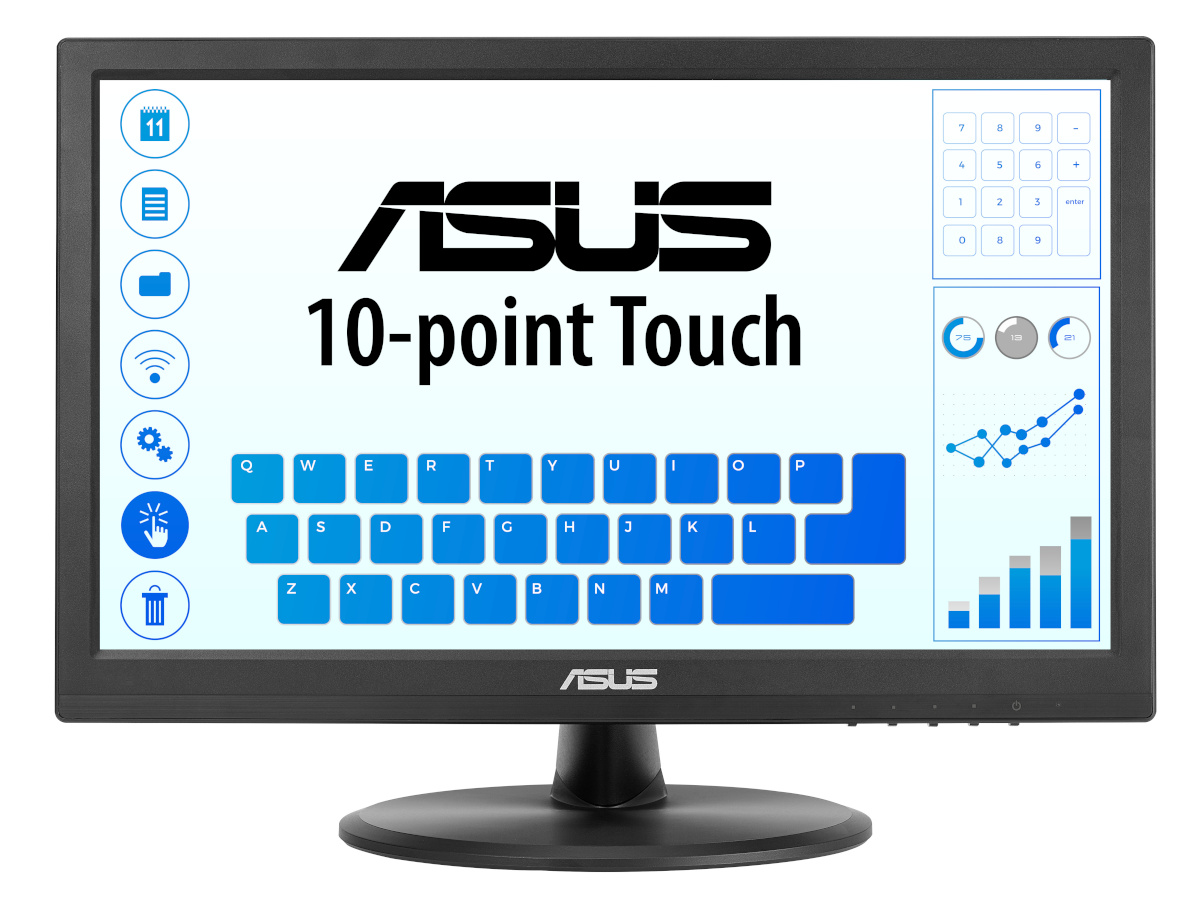 ASUS monitor Touch VT169HE 39.6cm (16:9) FHD HDMI