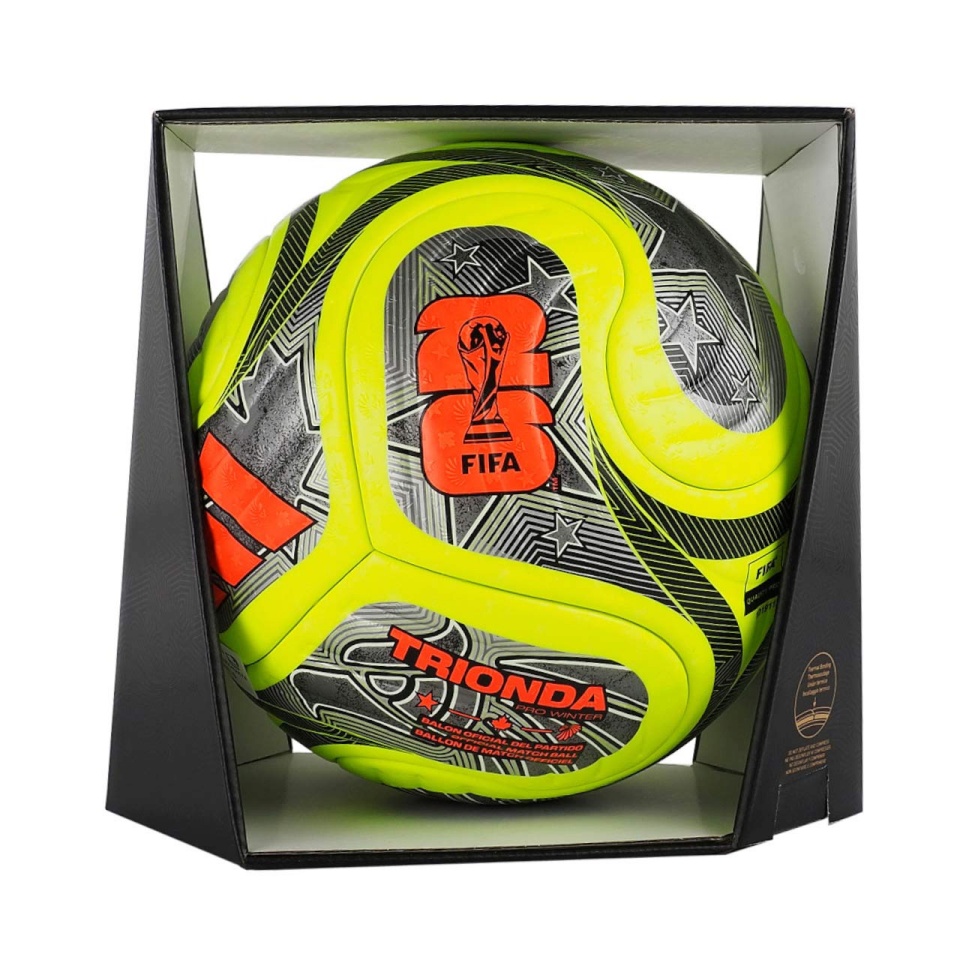 Adidas jalgpall World Cup 26 Trionda Pro Winter roheline-must-hõbedane JD8023 5