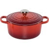 Le Creuset Signature Cast Iron Round Casserole 18 cm punane
