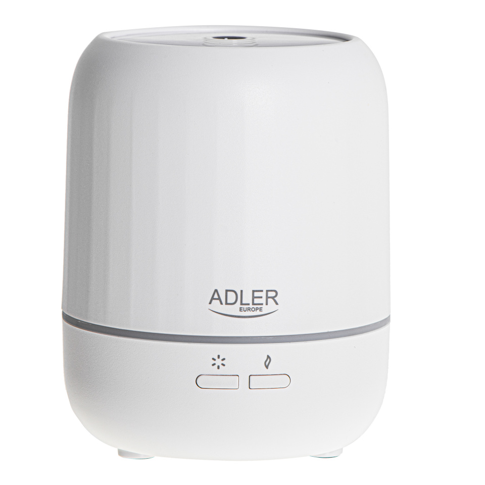 Adler õhu aromisaator Ultrasonic Aroma Diffuser 3in1 AD 7968, valge