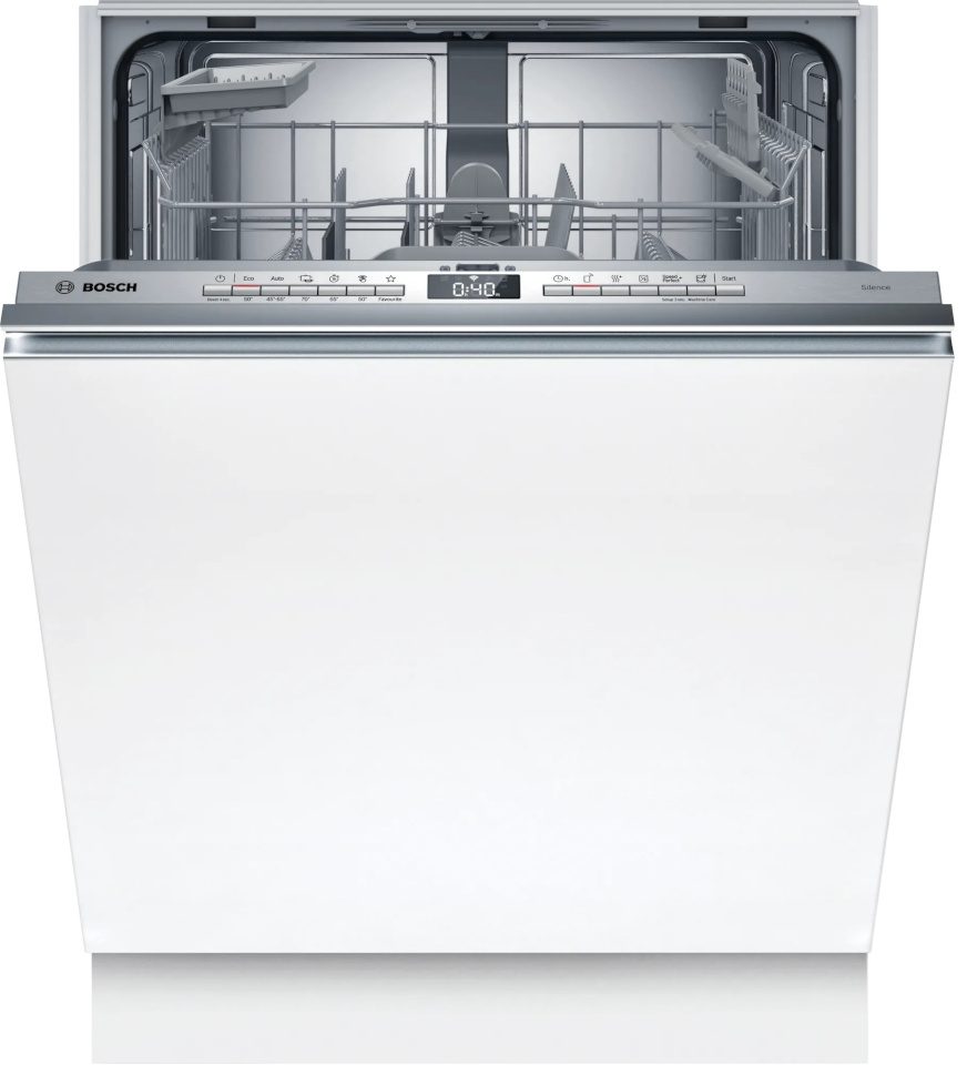 Bosch integreeritav nõudepesumasin SMV4HTX00E Serie 4 Built-In Dishwasher, 60cm, valge