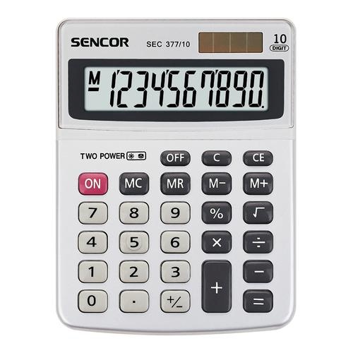 Sencor kalkulaator SEC 377/10 Pocket Basic, valge