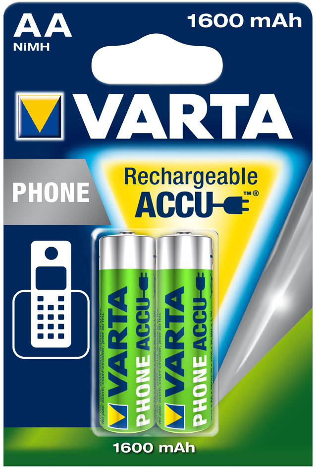 Varta telefoni toiteakud Mignon blisterpakendis 2 tk (AA/HR6)