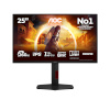 AOC monitor 62,2cm (24,5") 25G4ZR 16:09 2xHDMI+DP must/punane