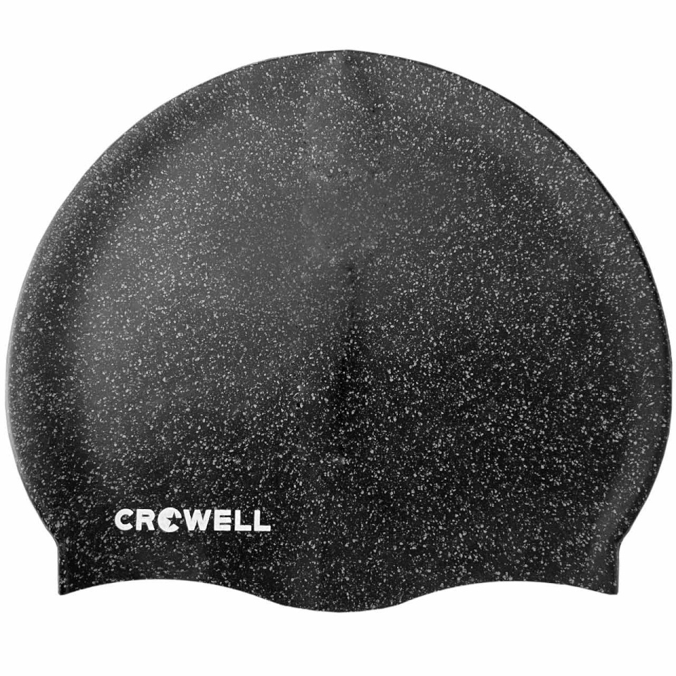Crowell ujumismüts Swimming Silicone Recycling Pearl must 1