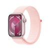 Apple nutikell Watch Series 9 GPS 45mm Rose Aluminum Case with Light Rose Sport Loop