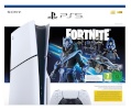 Sony mängukonsool Playstation 5 Slim Fortnite Cobalt Star Bundle, valge