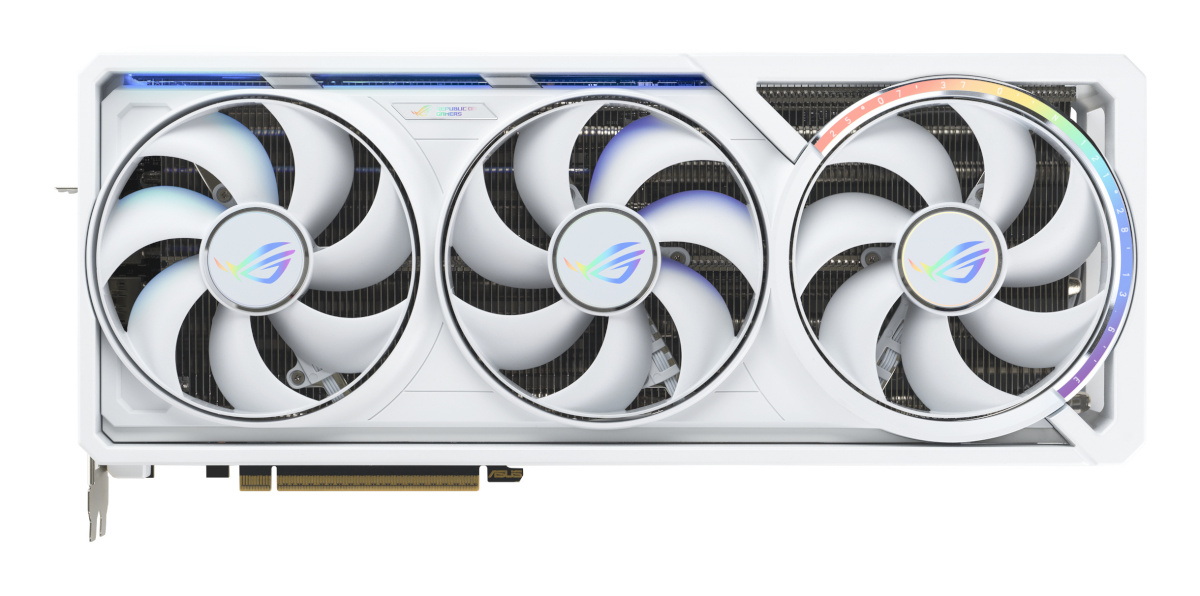 ASUS videokaart GeForce RTX 5080 ROG ASTRAL GAMING valge Edition (valge, DLSS 4, 3x DisplayPort, 2x HDMI 2.1)
