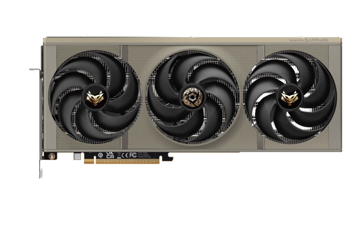 Sapphire videokaart Radeon RX9070XT Nitro+ Crimson 16GB GDDR6 2xHDM