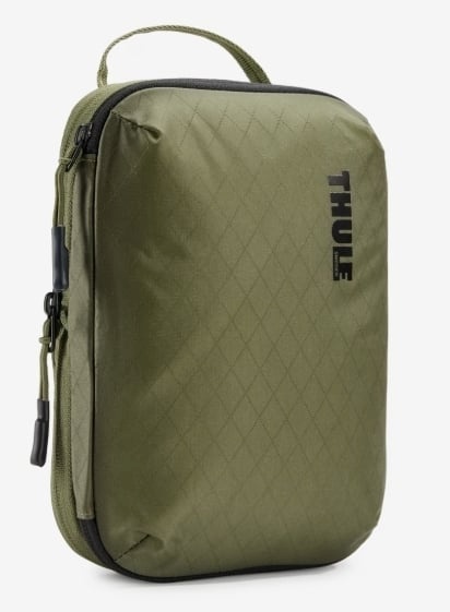 Thule Compression Packing Cube pakkimiskott, suurus S, pehme roheline