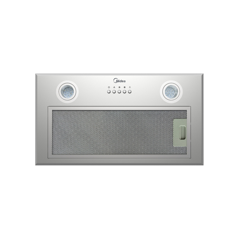 Midea õhupuhasti Hood, MCI606, Built-in, Width 52 cm, 610 m³/h, Mechanical, LED, Stainless steel