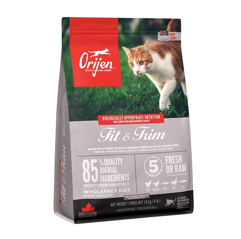 Orijen kuivtoit kassile Fit & Trim Cat, 1,8kg