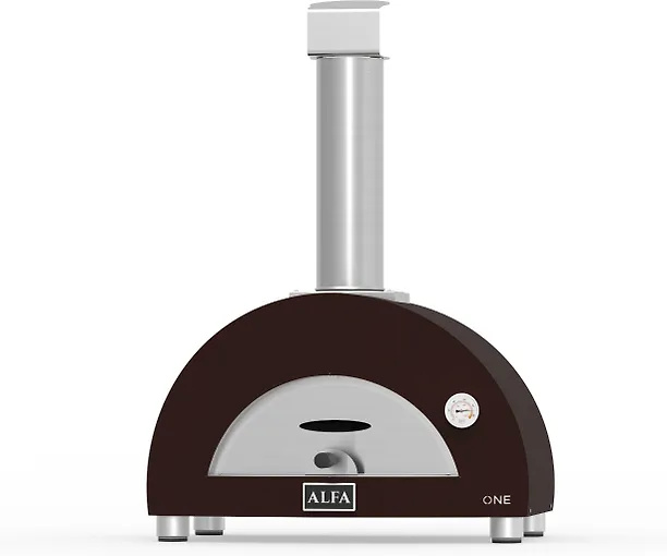 Alfa Forni pitsaahi Moderno 1 Nano Wood Pizza Oven, pruun