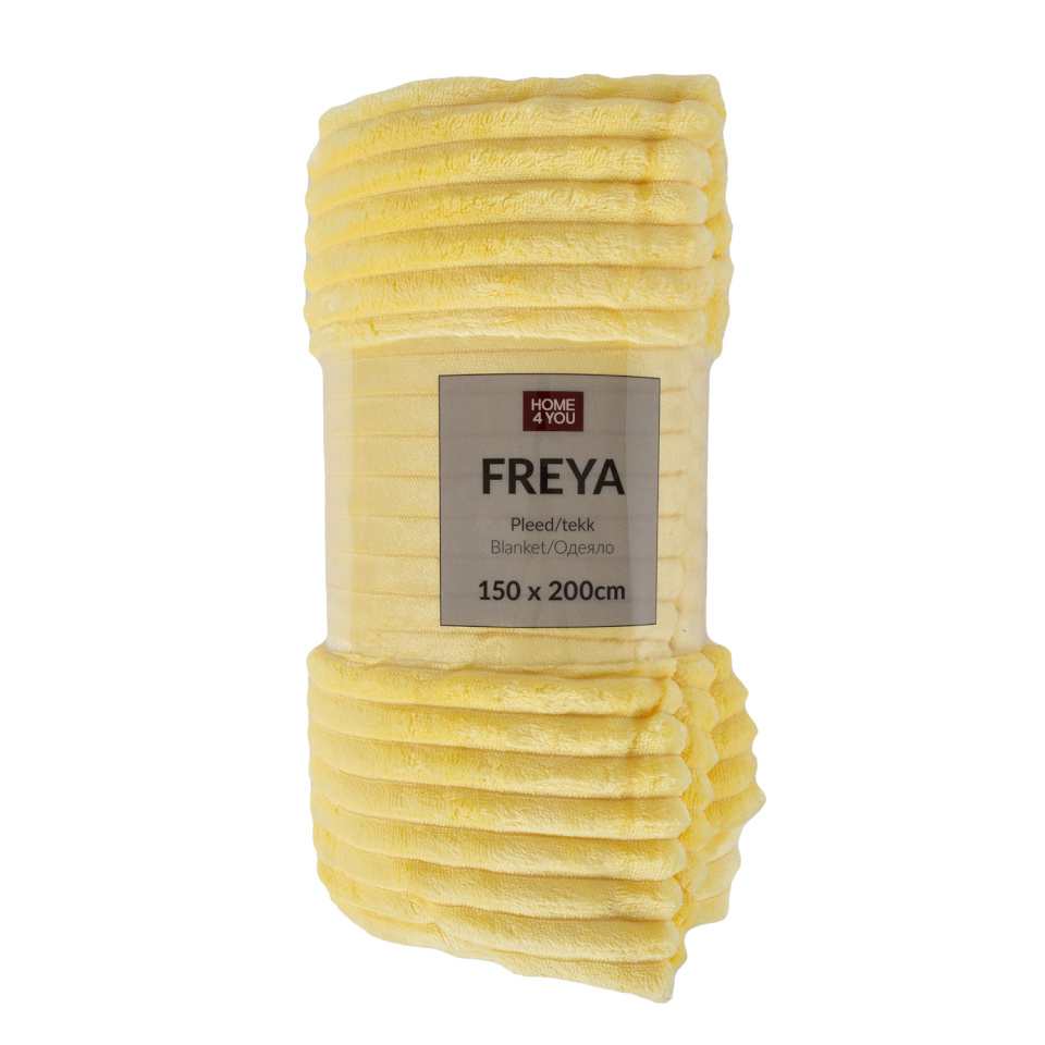 H4Y pleed Freya, 150x200cm, kollane