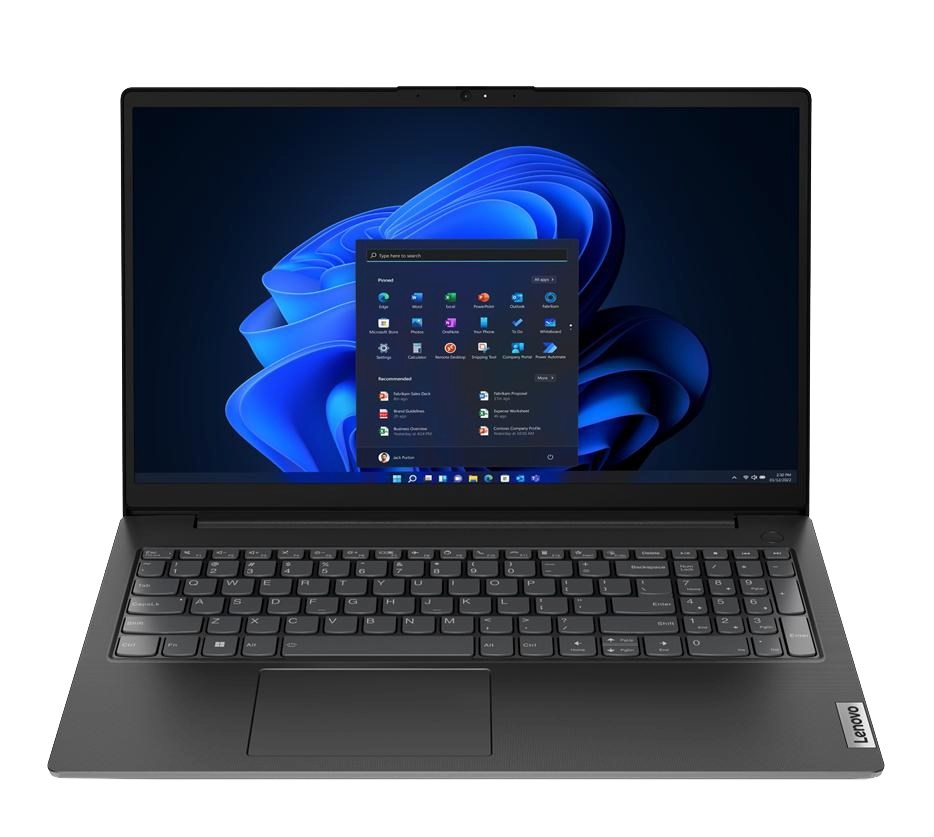 Lenovo sülearvuti V V15 Laptop 39.6 cm (15.6") Full HD Intel® Core™ i5 i5-13420H 8 GB DDR4-SDRAM 512 GB SSD Wi-Fi 5 (802.11ac) Windows 11 Pro must + Dell USB DVD DW316