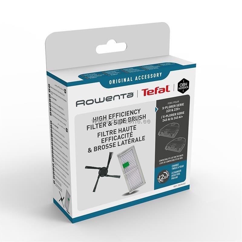 Tefal lisatarvikute komplekt robottolmuimejale Xplorer Series 220, 220+, 240 AI, 240 AI+, 1tk