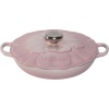 Le Creuset Gourmet-Profitopf Blume 26 cm shell roosa