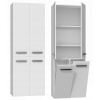 Top E Shop vannitoakapp NEL 2K DD BIEL bathroom storage cabinet valge