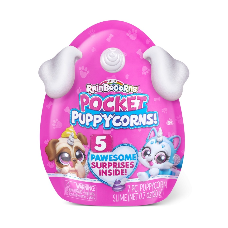 Rainbocorns RAINBOCORNS figuur aksessuaariga Pocket Puppycorn, 1 seeria, 5 tarvikut, 9285