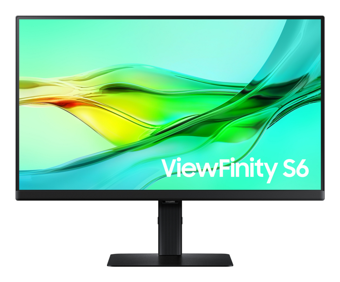 Samsung monitor S24D604UAU 24" Office Monitor - IPS, QHD, 100Hz, Pivot