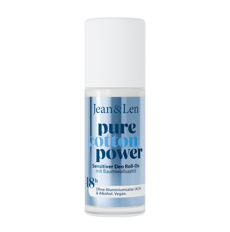 Jean&Len rulldeodorant puuvill 48h 50 ml UUS
