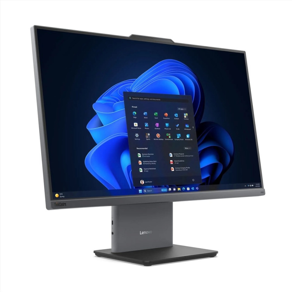Lenovo lauaarvuti ThinkCentre neo 50a G5 i5-13420H 27.0"FullHD Touch IPS AG 300nits 16GB DDR5 5200 SSD512 Intel UHD Graphic W11Pro Luna hall 3Y OnSite+ Adapter ACC_PARTS Kensington K64467M-M1