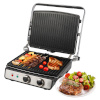 ProfiCook kontaktgrill PCKG1264 Contact Grill, hõbedane/must