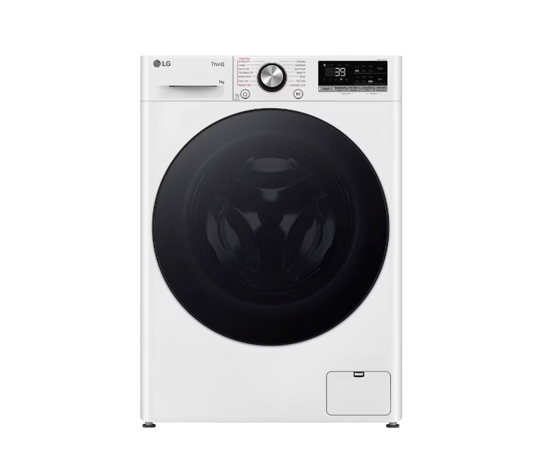 LG pesumasin F2WR709S2W Steam Washing Machine, 9kg, A , valge