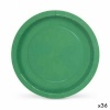 Algon Taldrikute komplekt Ühekordne Papp roheline 10tk 20x20x1,5cm (36tk)