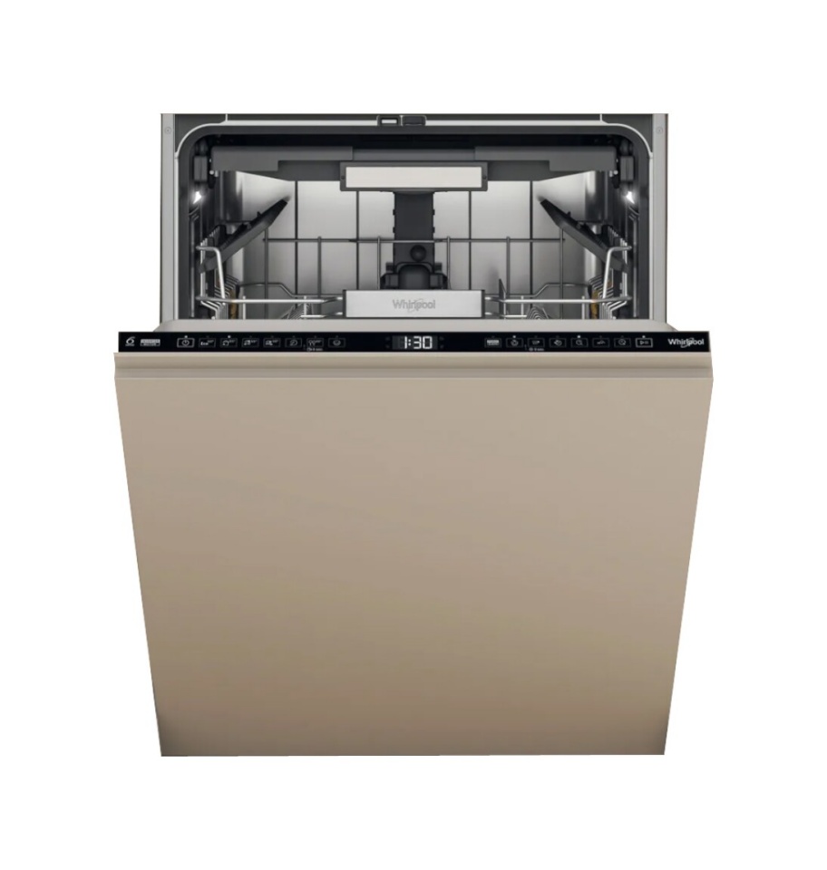 Whirlpool nõudepesumasin W7I HF60 TU Built-In Dishwasher, 59,8cm, must