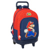 Super Mario ratastega koolikott Trick punane tumesinine 33x45x22cm