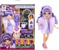 Mga mängunukk Doll Rainbow High Creative Crystals violetne