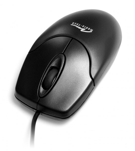 Media-Tech hiir Standard optical mouse 800 cpi, interface PS/2