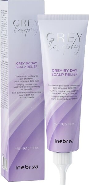 Inebrya šampoon GREYlosophy Grey By Day Scalp Relief 150ml, unisex