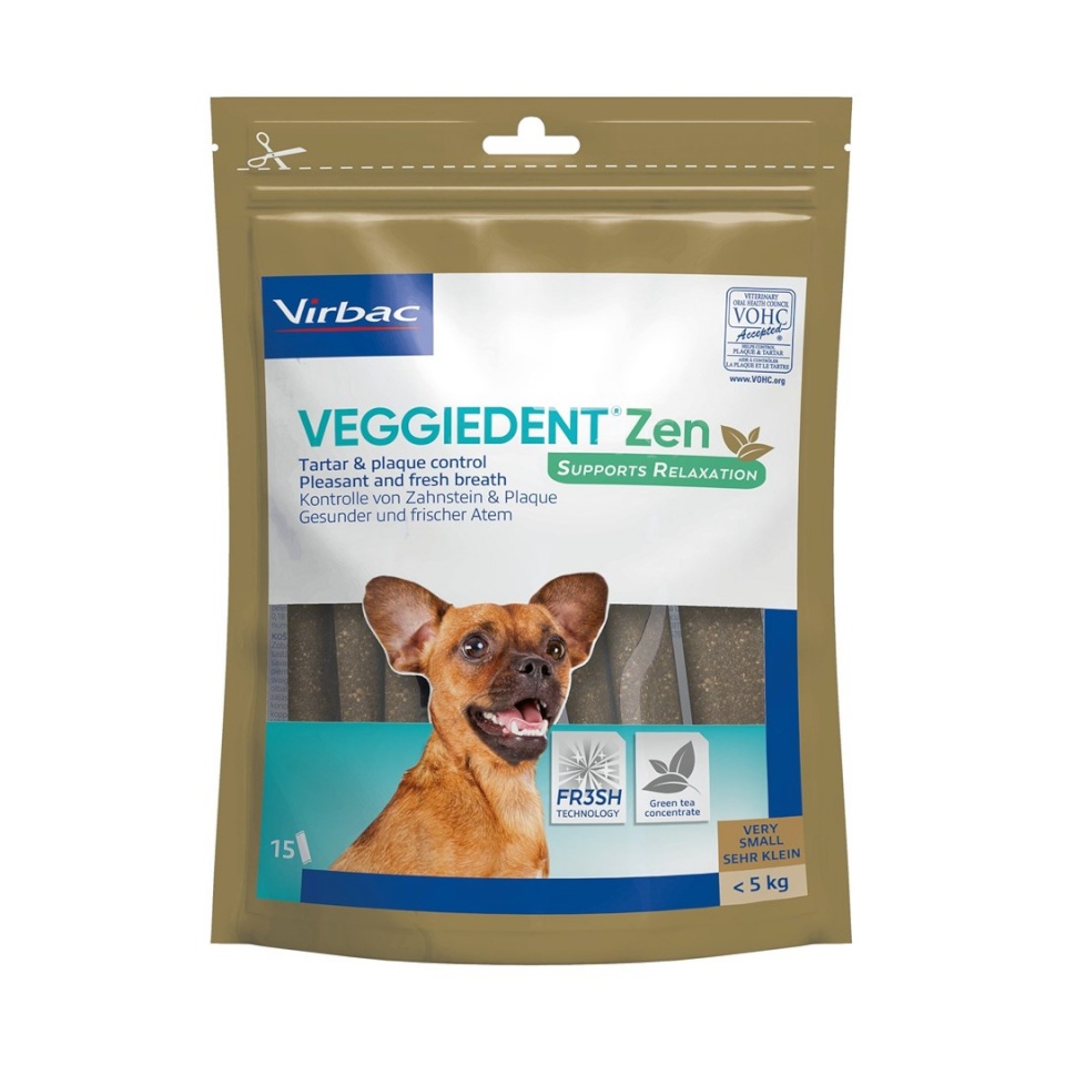 Virbac maius koerale Veggiedent Zen XS, 114g