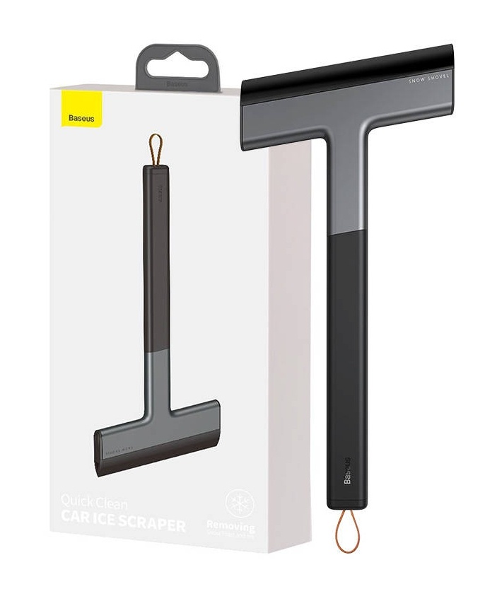 Baseus jääkaabits Quick Clean Car Ice Scraper, must