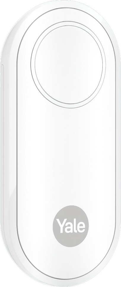 Yale häirenupp Push Button for The Alarm, valge