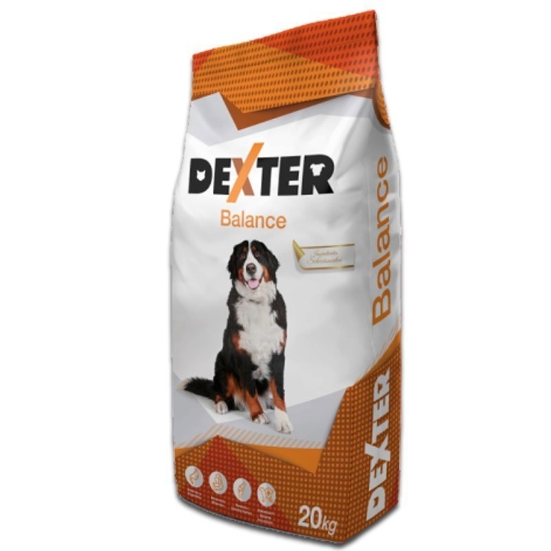 Hurtownia Karm kuivtoit koerale Dexter Balance with Vitamins for Large Breeds, 20kg