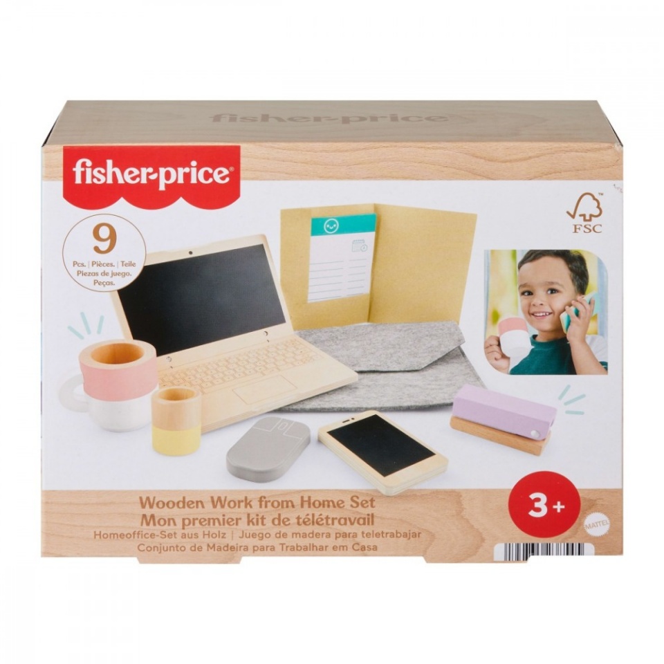 Fisher Price Wooden Work from Home