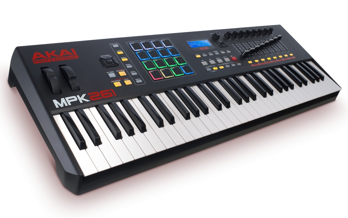 Akai süntesaator MPK261 MIDI-USB siinile