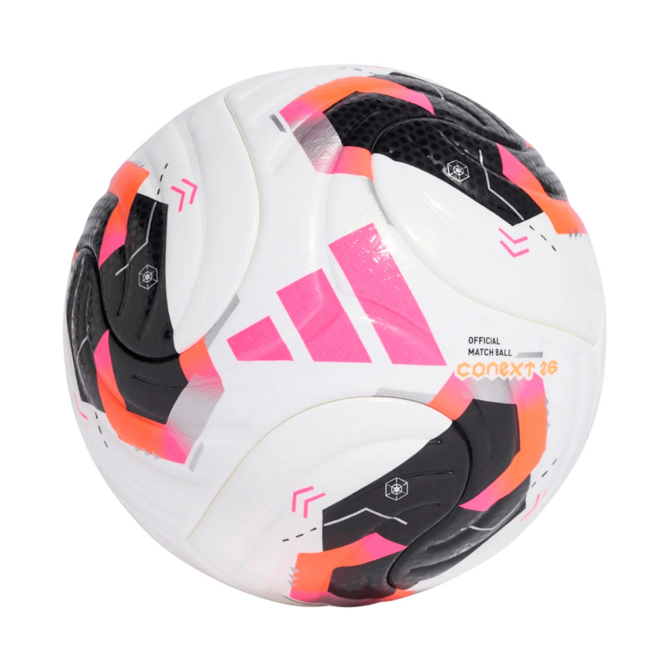Adidas jalgpall Conext 26 Pro valge-roosa-must KE5866 5