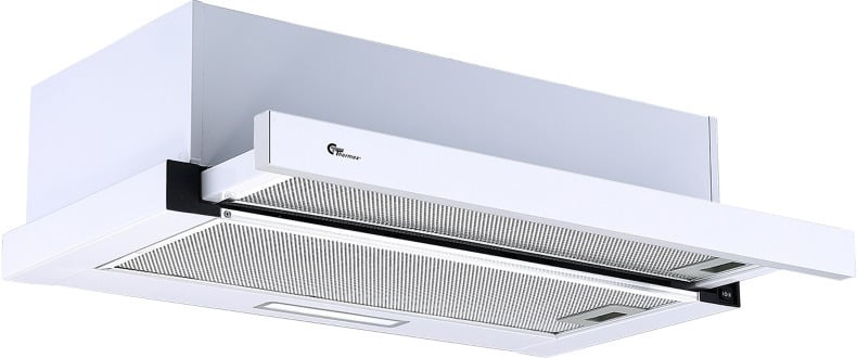 Thermex integreeritud õhupuhasti Flex 600 mm oma mootoriga, valge