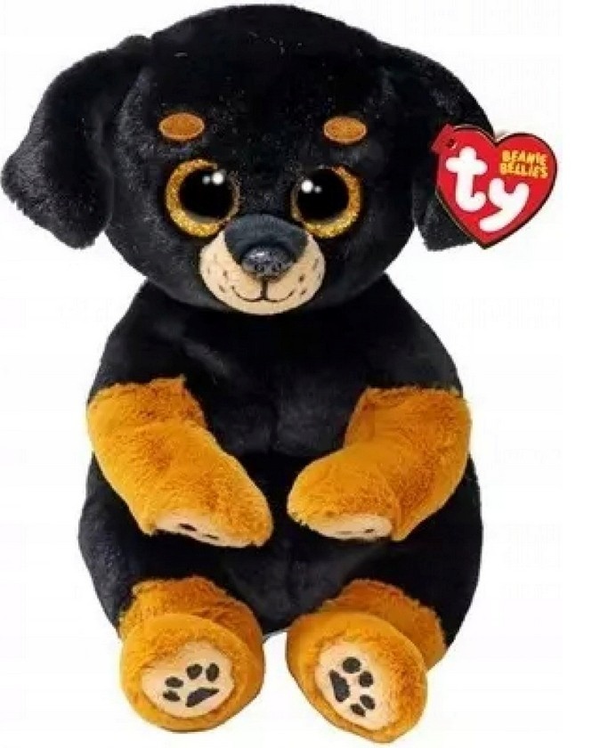 Meteor pehme mänguasi Mascot Ty Rottweiler Dog 15cm