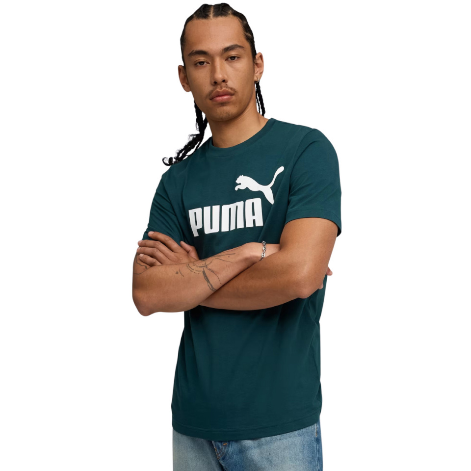 Puma T-särk meestele Ess No.1 Logo Tee (suurus S) roheline 682533 75 suurus S